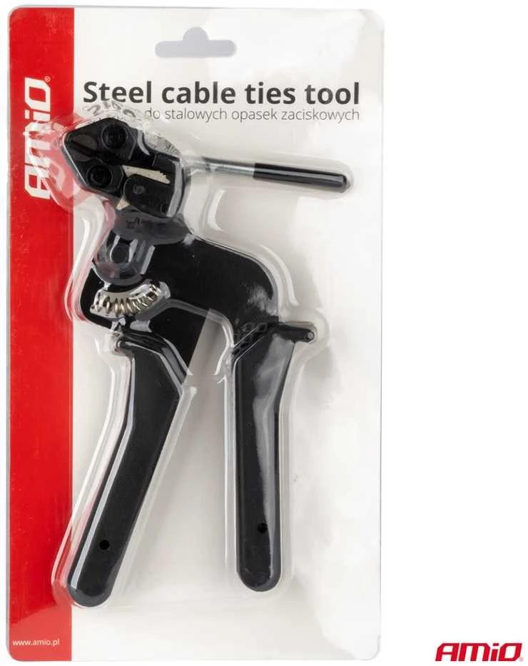 Replės metalinėms kabelių apkaboms AMIO-04328