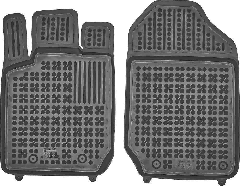 Rezaw Plast Guminiai kilimėliai Ford Ranger 2/4 durų 2011-2015m. (priekiniai)