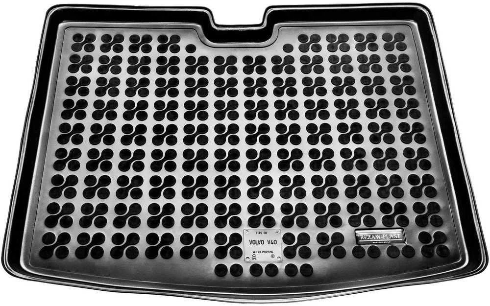 Rezaw Plast Guminis bagažinės kilimėlis Volvo V40 2012-2019m. (apatinė dalis)