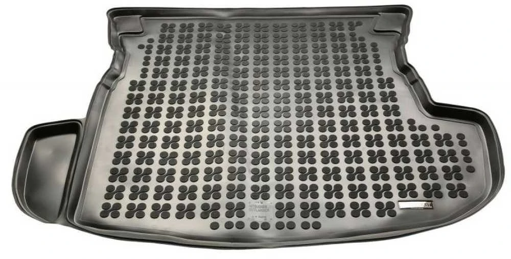 Rezaw Plast Guminis bagažinės kilimėlis Mitsubishi Outlander III 2012-2021m. (atsarginis ratas išorėje)