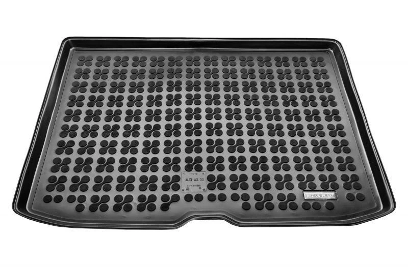 Rezaw Plast Guminis bagažinės kilimėlis Audi A3 Sportback 2012-2020m. (versija su standartiniu atsarginiu ratu)