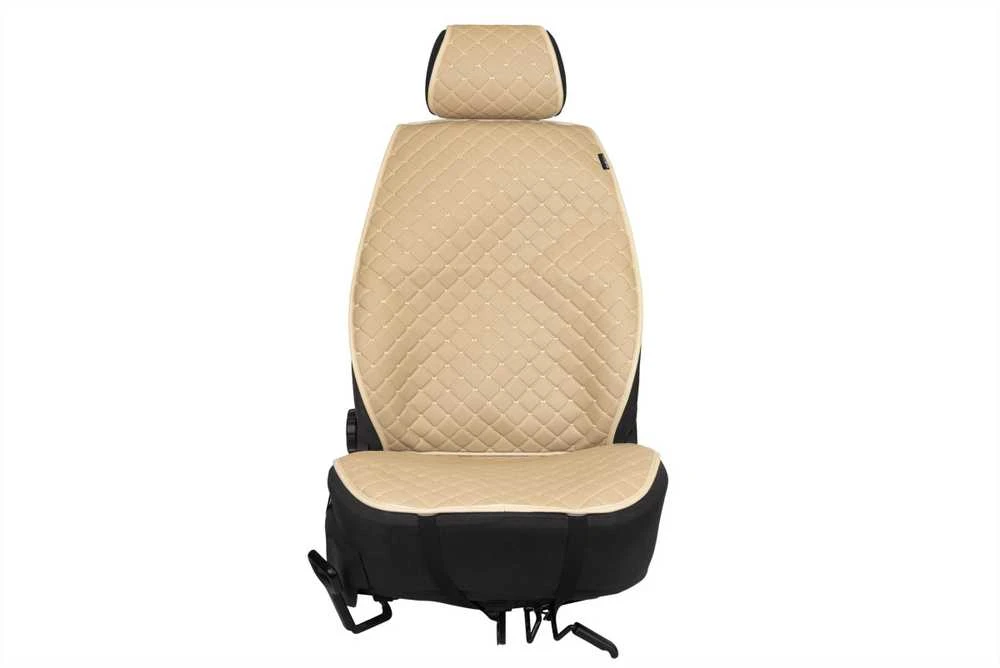 Sėdynės užvalkalas EVAtech ECO PRO, 1 vnt. - smėlio / smėlio kraštai / smėlio siūlės