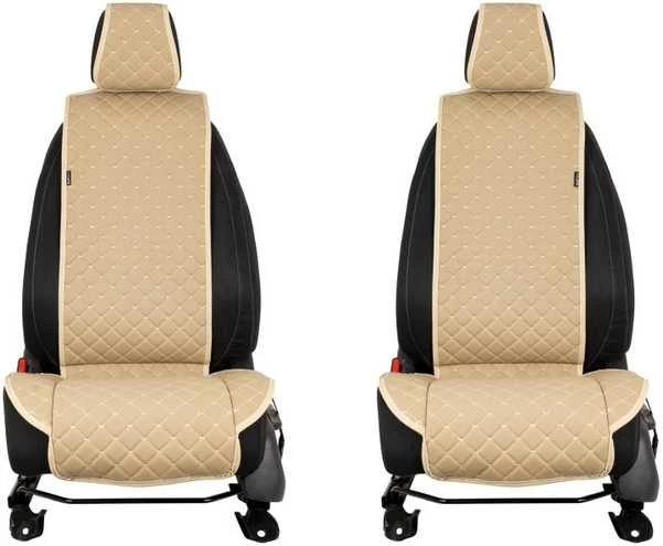 Sėdynių užvalkalai EVAtech ECO Standard, 2 vnt. - smėlio / smėlio kraštai / smėlio siūlės
