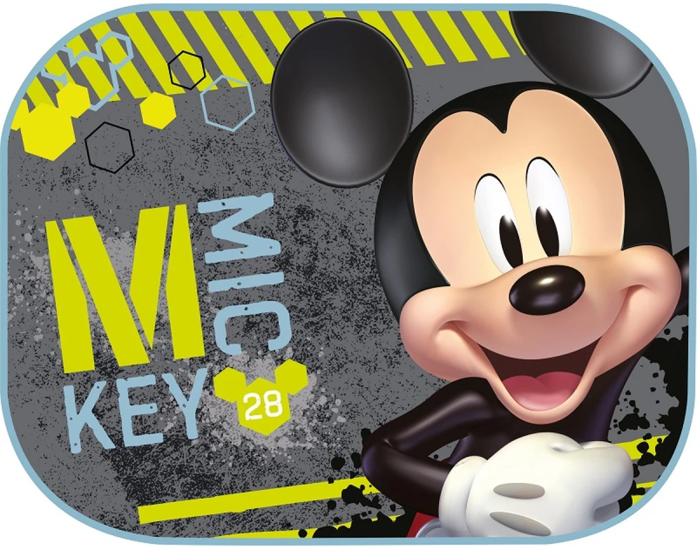 Seven Mickey Mouse automobilinė apsauga nuo saulės, 2 vnt., 44 x 35cm