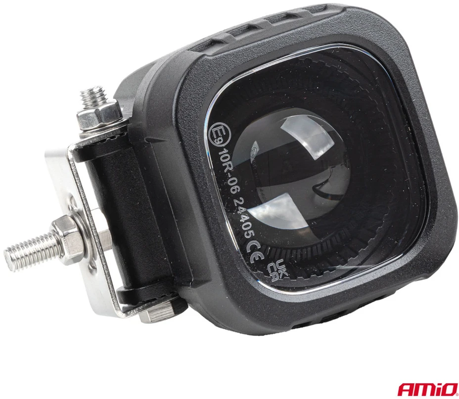 Signalinis žibintas šakiniams krautuvams, mėlyna rodyklė, 15W 10–80V IP6K9K AMIO-04866