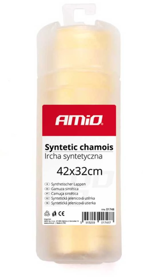 Sintetinė chamois šluostė 42 × 32 cm Cwash-04 AMIO-01748