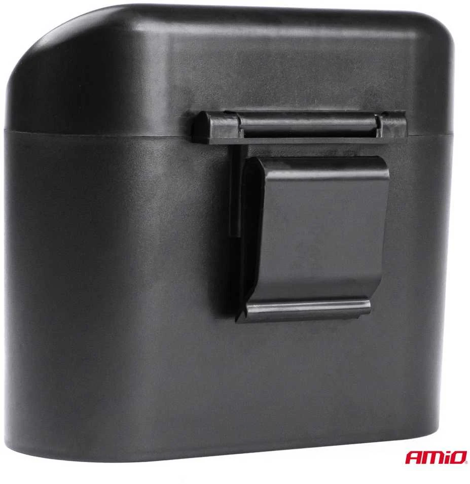 Šiukšliadėžė automobiliui AMIO-03235