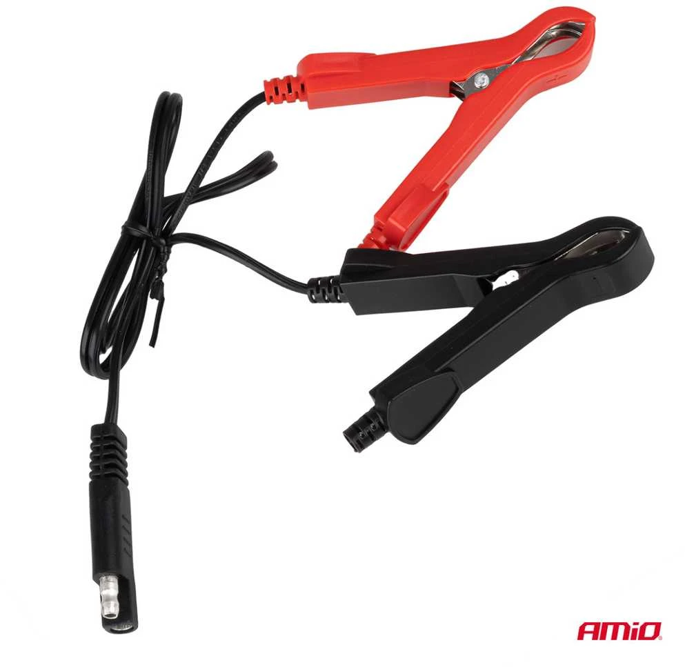 Skaitmeninis akumuliatoriaus įkroviklis AGM/GEL/STD/LiFePO4 10A 12/24V PRO AMIO-04528