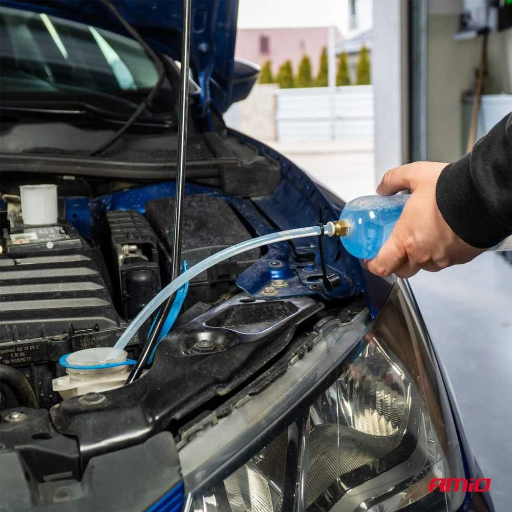 Skysčių ir alyvos ištraukimo švirkštas 200 ml AMIO-03156