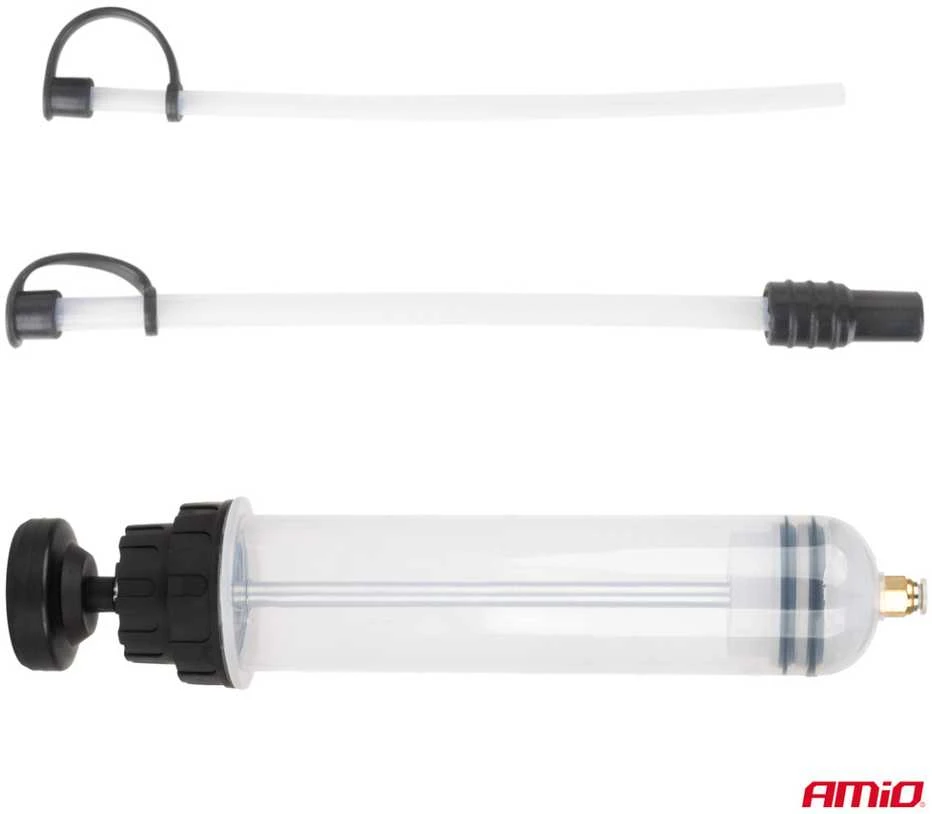 Skysčių ir alyvos ištraukimo švirkštas 200 ml AMIO-03156