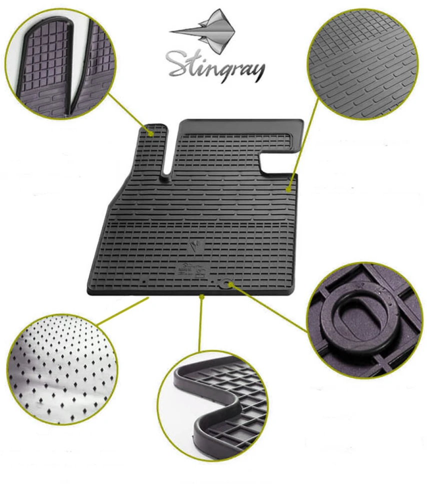 Stingray Guminiai kilimėliai Lexus ES (GSV50) 2012-2018m. 4 vnt. / 1028094