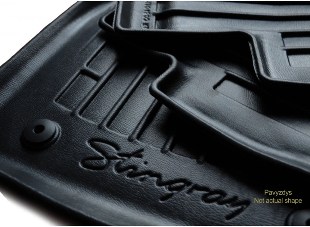 Stingray Guminiai kilimėliai Mercedes-Benz GL X166 2012-2015m. (3-a eilė)