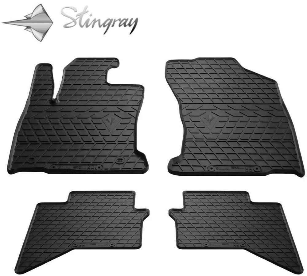 Stingray Guminiai kilimėliai Toyota Hilux VIII Crew Cab 2015–>, 4 vnt. / 1022174