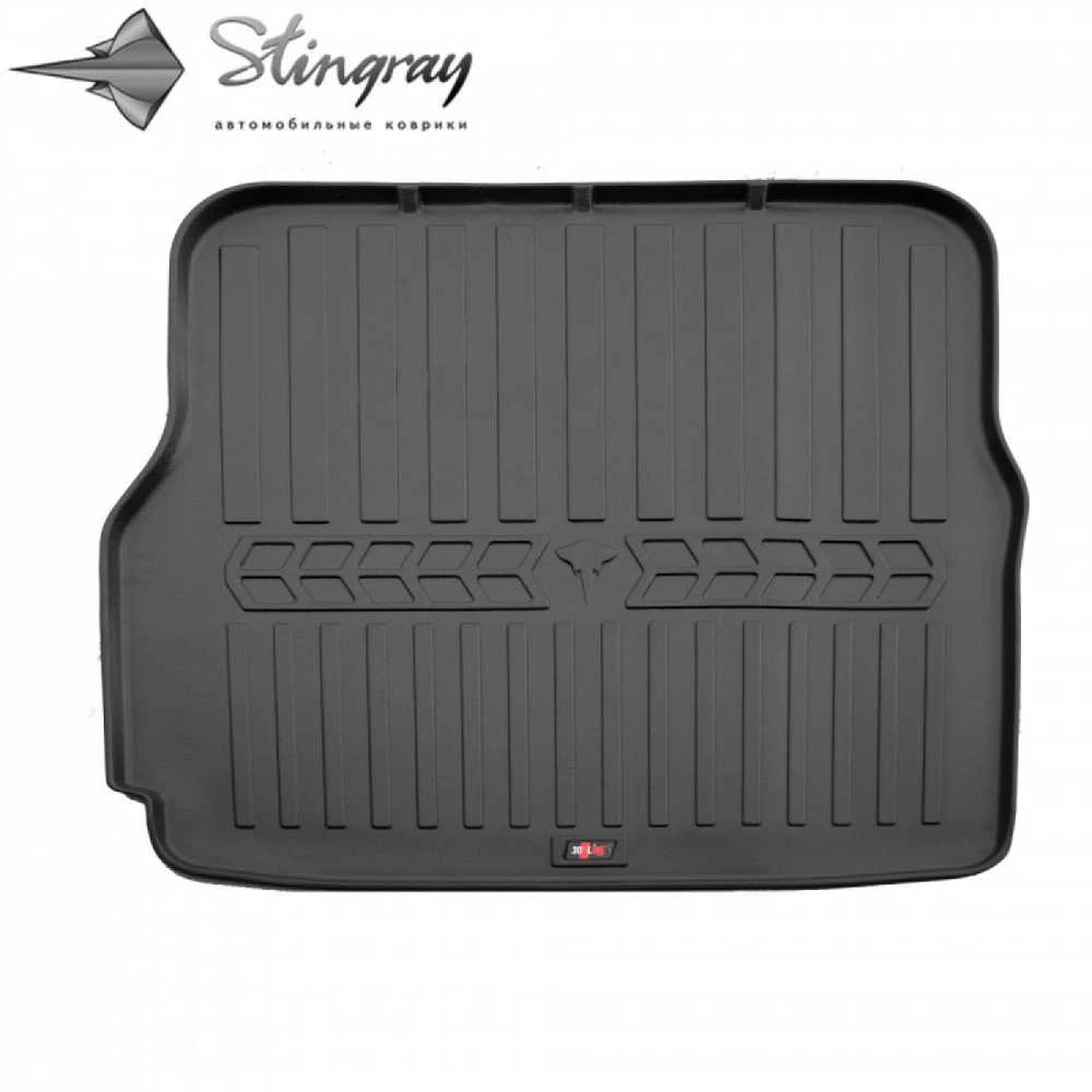 Stingray Guminis bagažinės kilimėlis TESLA Model X nuo 2015m. 4 or 5 seats, only first two rows (rear trunk)