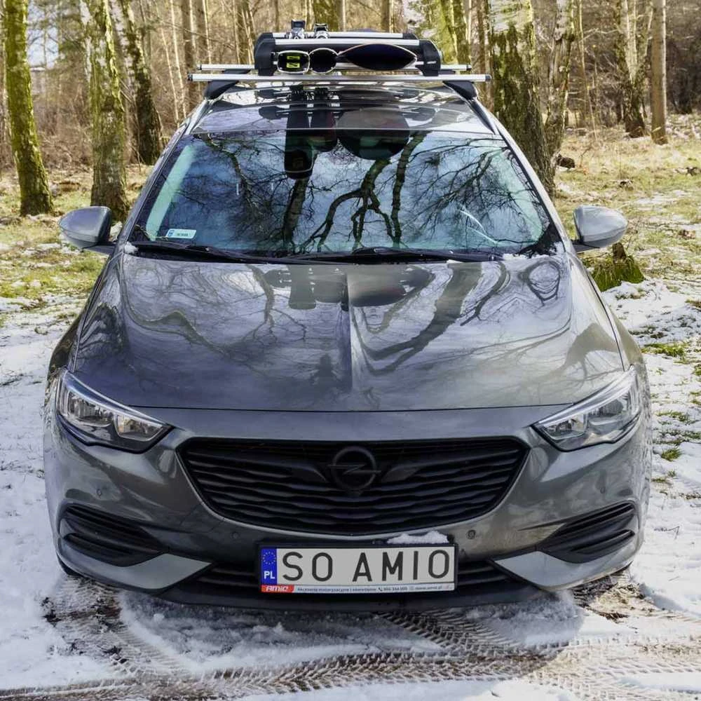 AMiO slidžių/snieglenčių stogo tvirtinimai, ilgis 760 mm SSR-01L