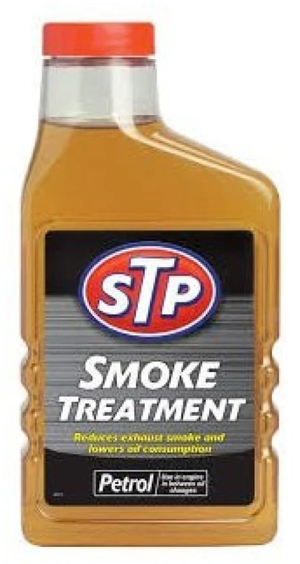 STP priedas nuo variklio dūminimo, 450ml buteliukas