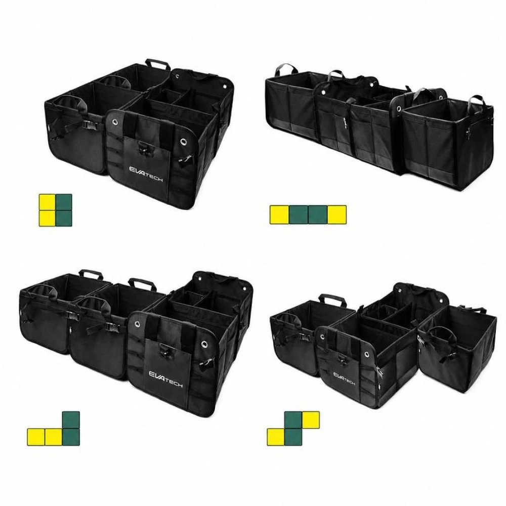 Sulankstoma automobilio bagažinės daiktadėžė 2 Plus Froze EVAtech 60×37×32 cm