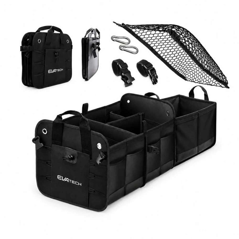 Sulankstoma automobilio bagažinės daiktadėžė 2 Plus EVAtech 60×37×32 cm