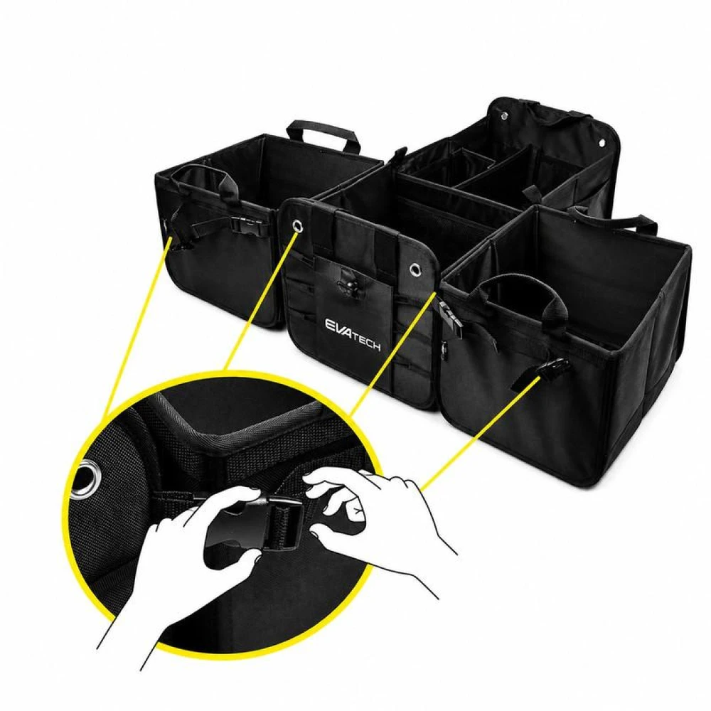 Sulankstoma automobilio bagažinės daiktadėžė 2 Plus Froze EVAtech 60×37×32 cm