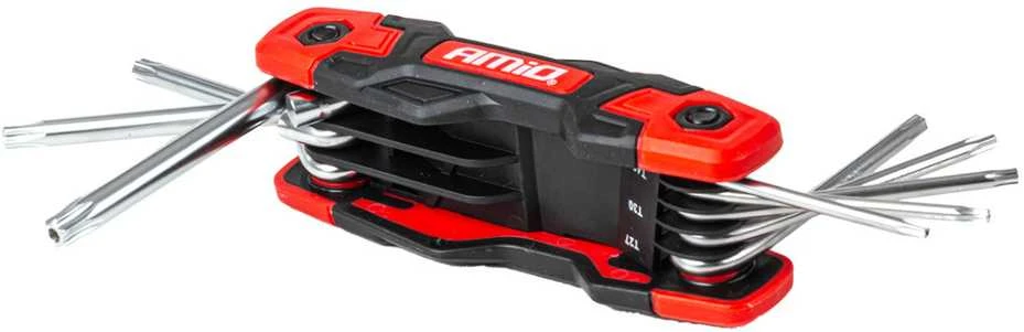 Sulankstomi TORX raktai, 8 vnt., CR-V AMIO-04789