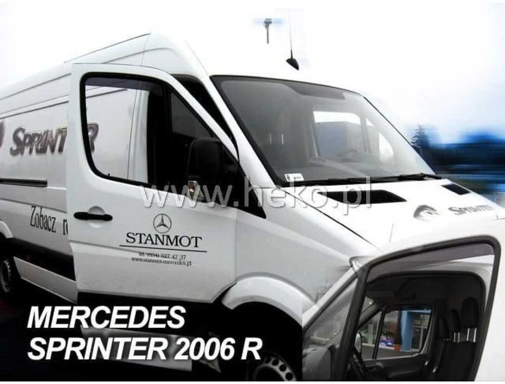 Team Heko Vėjo deflektoriai Mercedes Benz Sprinter W906 2006-2018m. / 2 vnt. (Priekiniai)