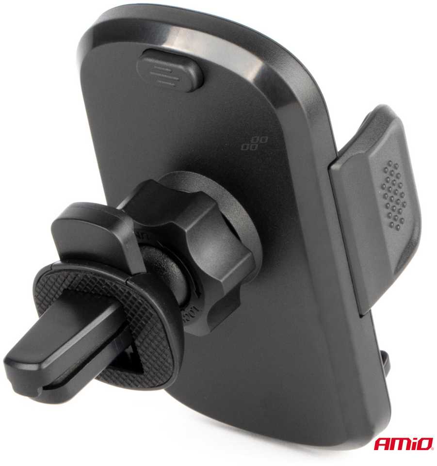 Telefono laikiklis 2in1 – prie stiklo ir ventiliacijos grotelių AMIO-04136