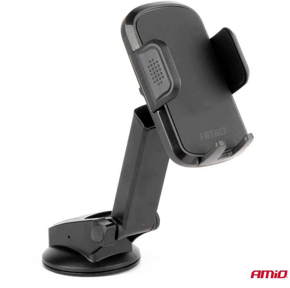 Telefono laikiklis 2in1 – prie stiklo ir ventiliacijos grotelių AMIO-04136