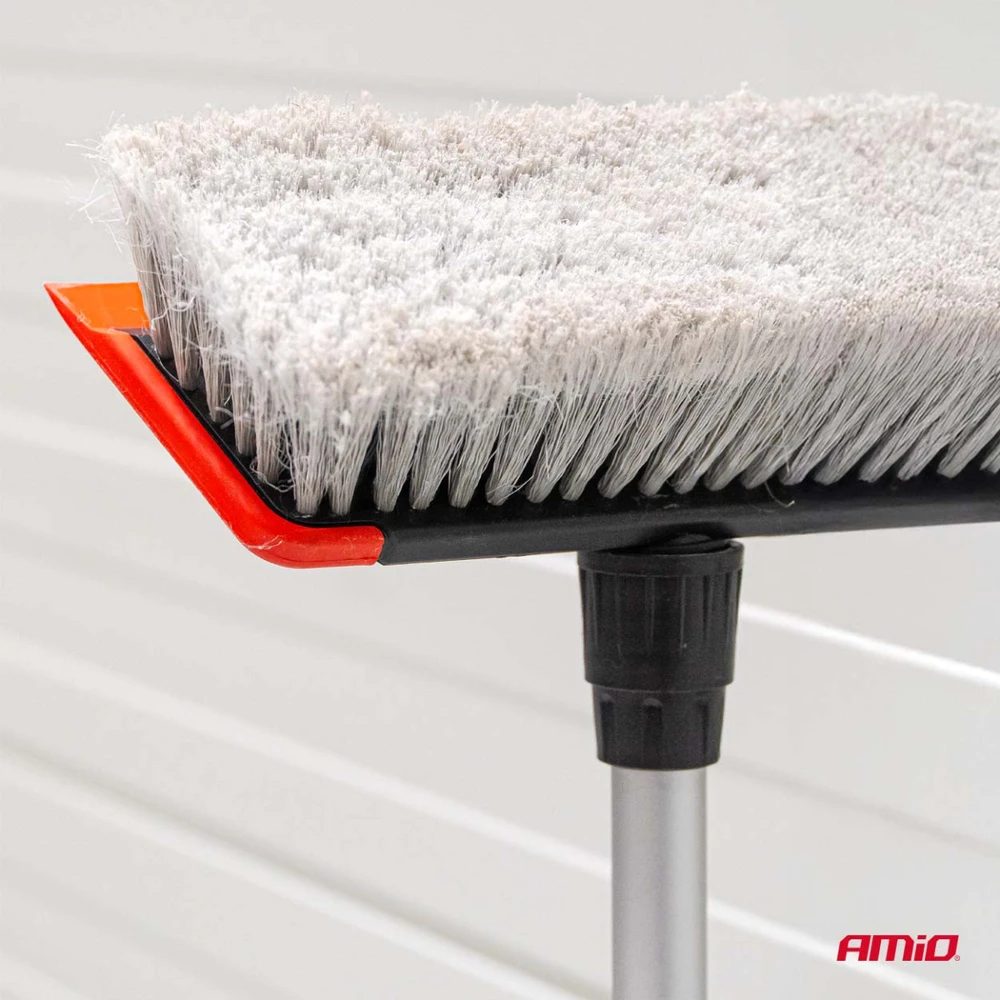 Teleskopinių plovimo šepečių su vandens pratekėjimu rinkinys, 108–180 cm, 12 vnt. AMIO-04896