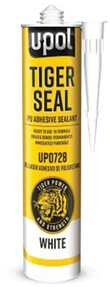 U Pol Tiger Seal PU Adhesive & Sealant Baltas, hermetikas, baltas, 310ml