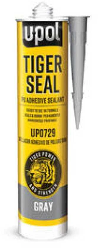 U Pol Tiger Seal PU Adhesive & Sealant Pilkas, hermetikas, pilkas, 310 ml