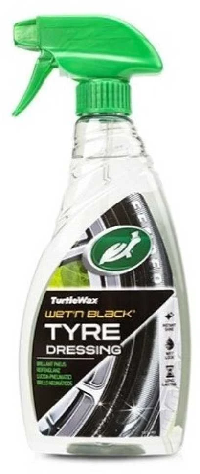 Turtle Wax WET N Juodas, padangų juodinimo priemonė, 500 ml