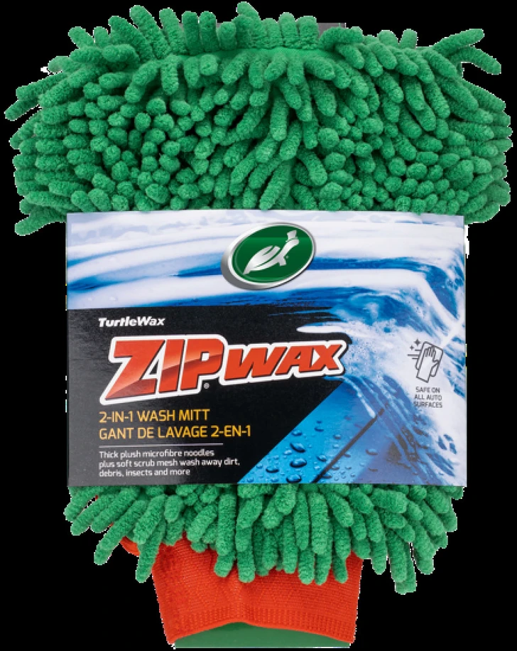 Dvipusė plovimo pirštinė Turtle Wax ZIP WAX