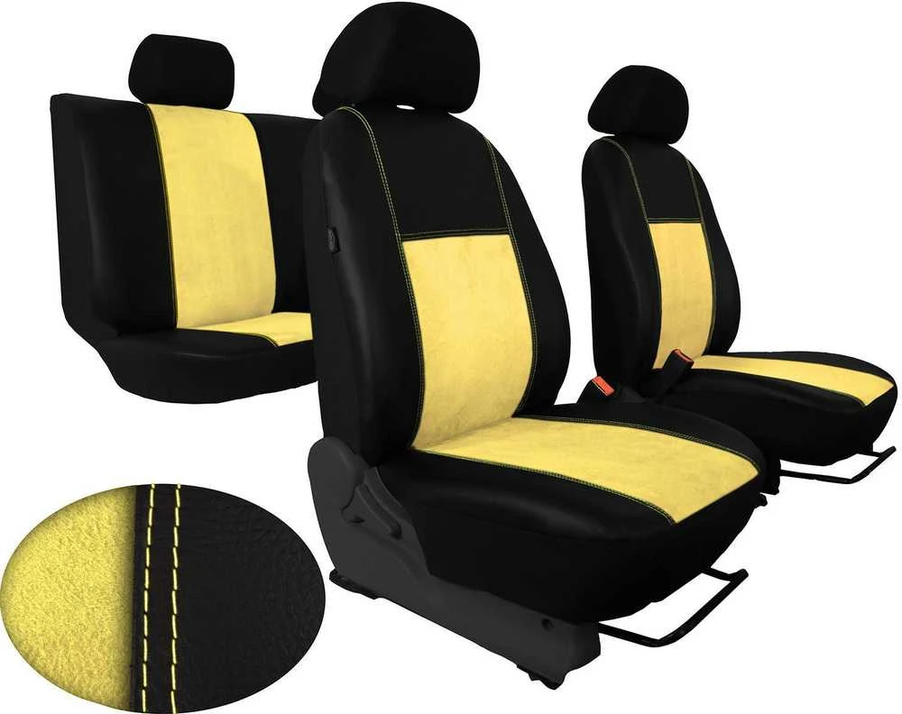 ES Universalūs automobiliniai EXCLUSIVE sėdynių užvalkalai (eko oda, alcantara)