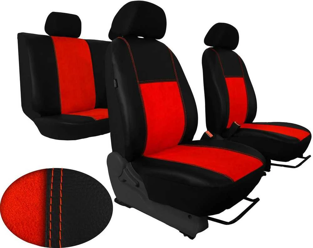ES Universalūs automobiliniai EXCLUSIVE sėdynių užvalkalai (eko oda, alcantara)