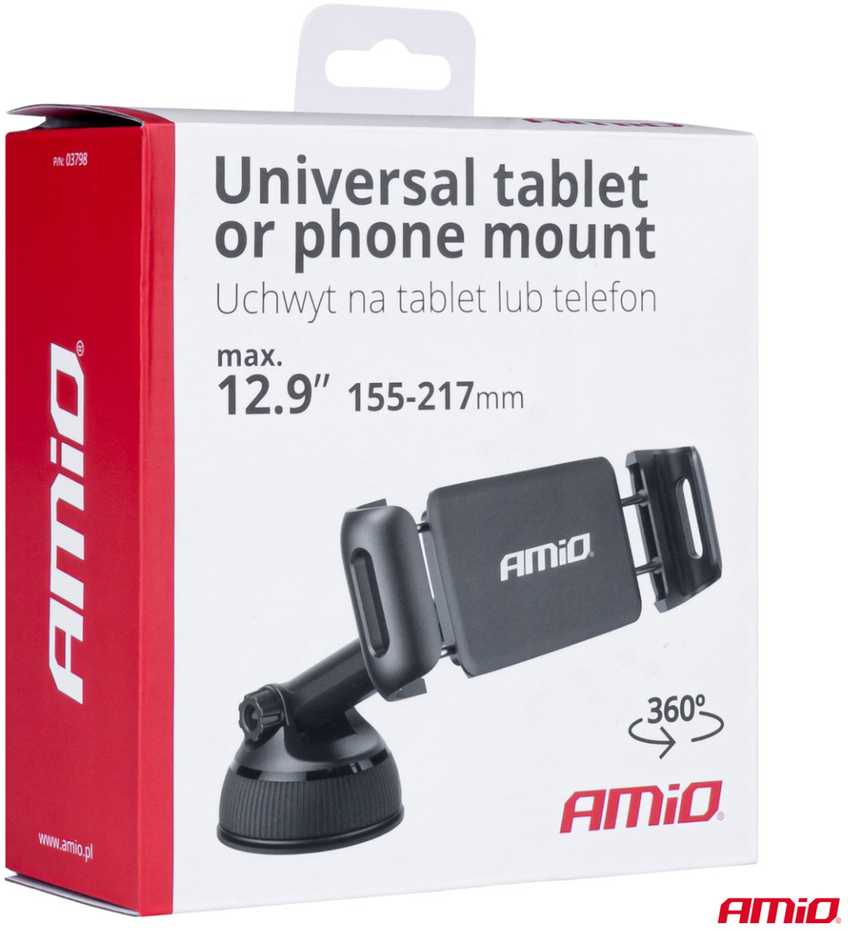 Universalus planšetės arba telefono laikiklis AMIO-03798