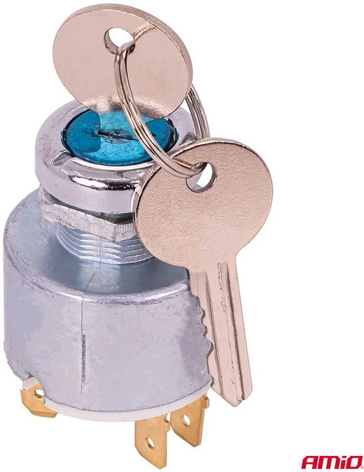 Universalus užvedimo (uždegimo) jungiklis 12 V AMIO-04437