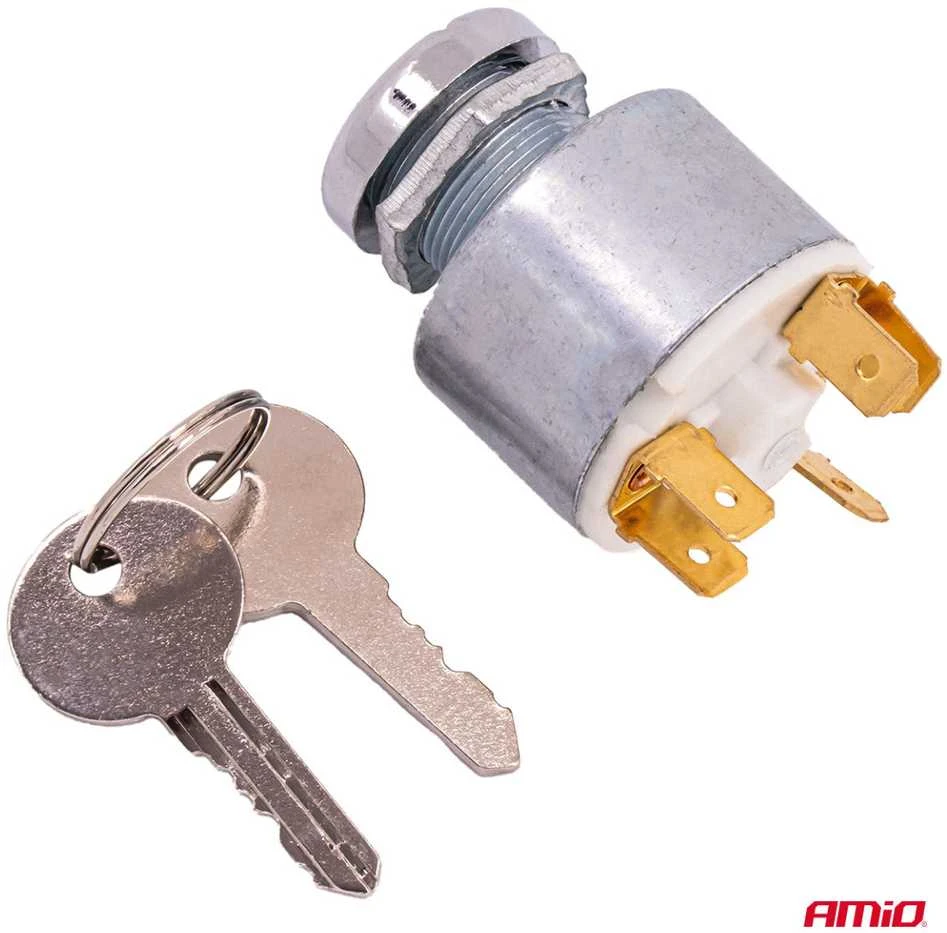 Universalus užvedimo (uždegimo) jungiklis 12 V AMIO-04437