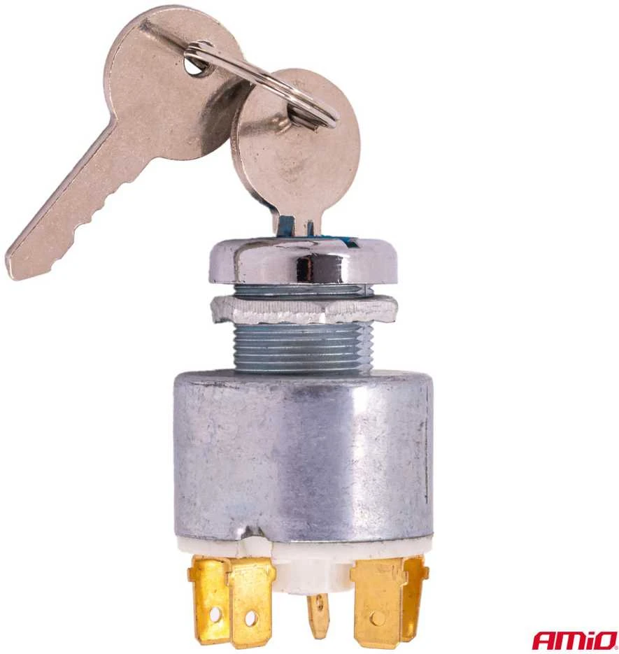 Universalus užvedimo (uždegimo) jungiklis 12 V AMIO-04437