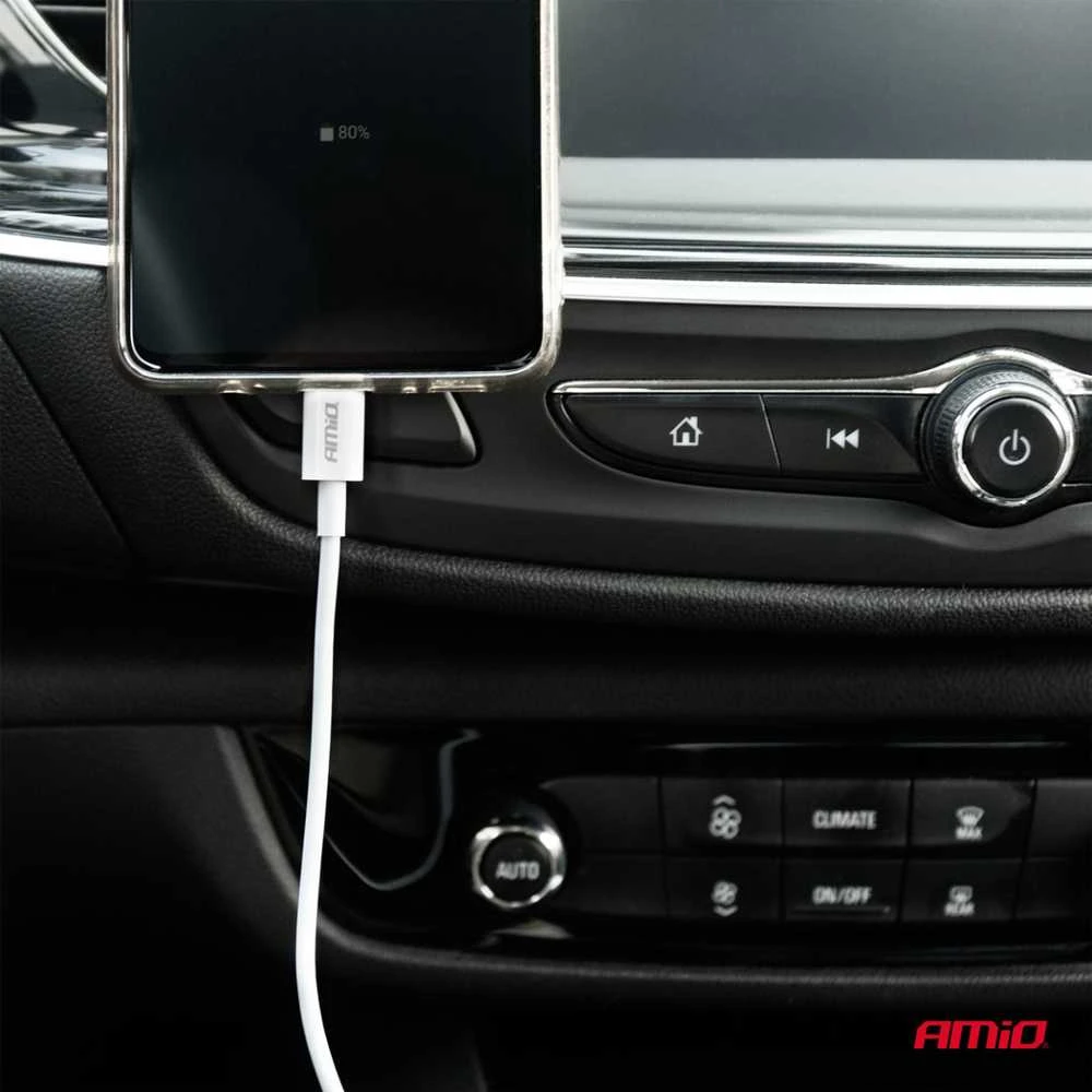 USB-C – Lightning kabelis 20W 100cm FullLINK AMIO-03898