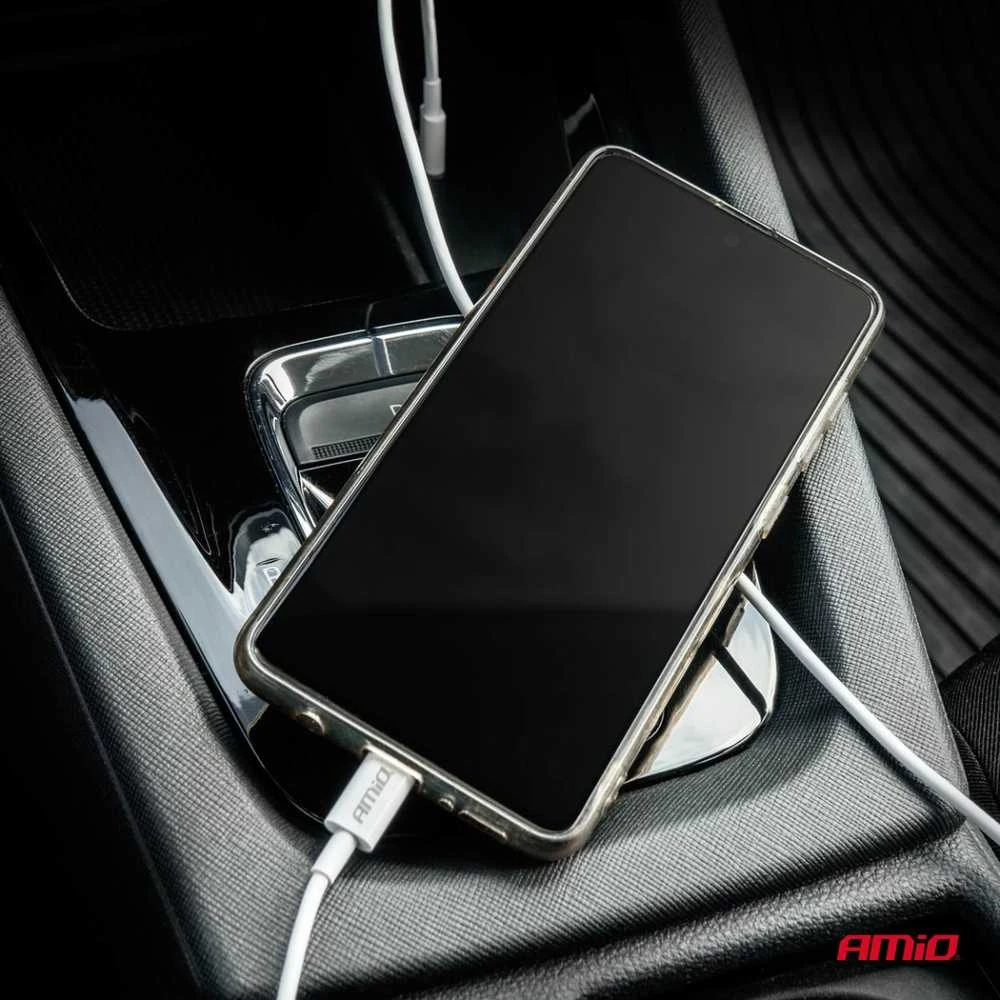 USB-C – USB-C kabelis 60W 100cm FullLINK AMIO-03896
