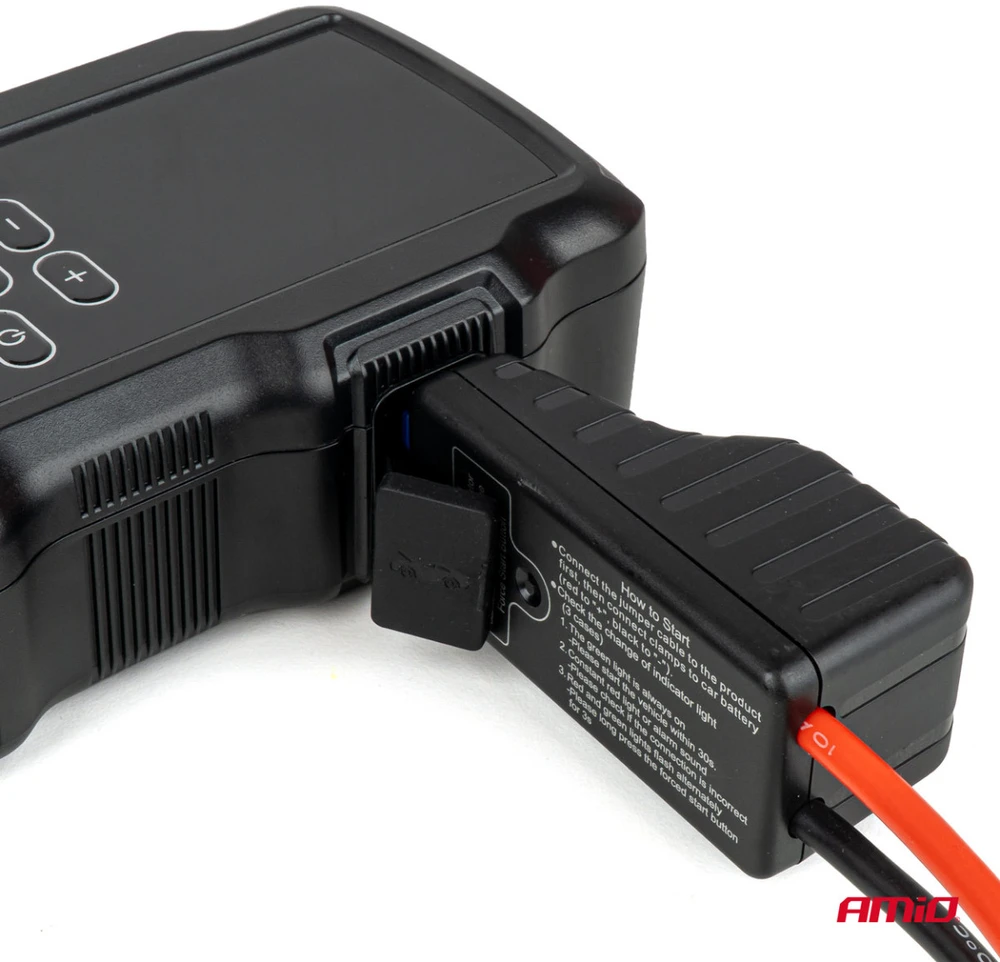 Projektorius Paleidimo įrenginys jump starter booster 4in1 12V 17Ah 900A amio-05126