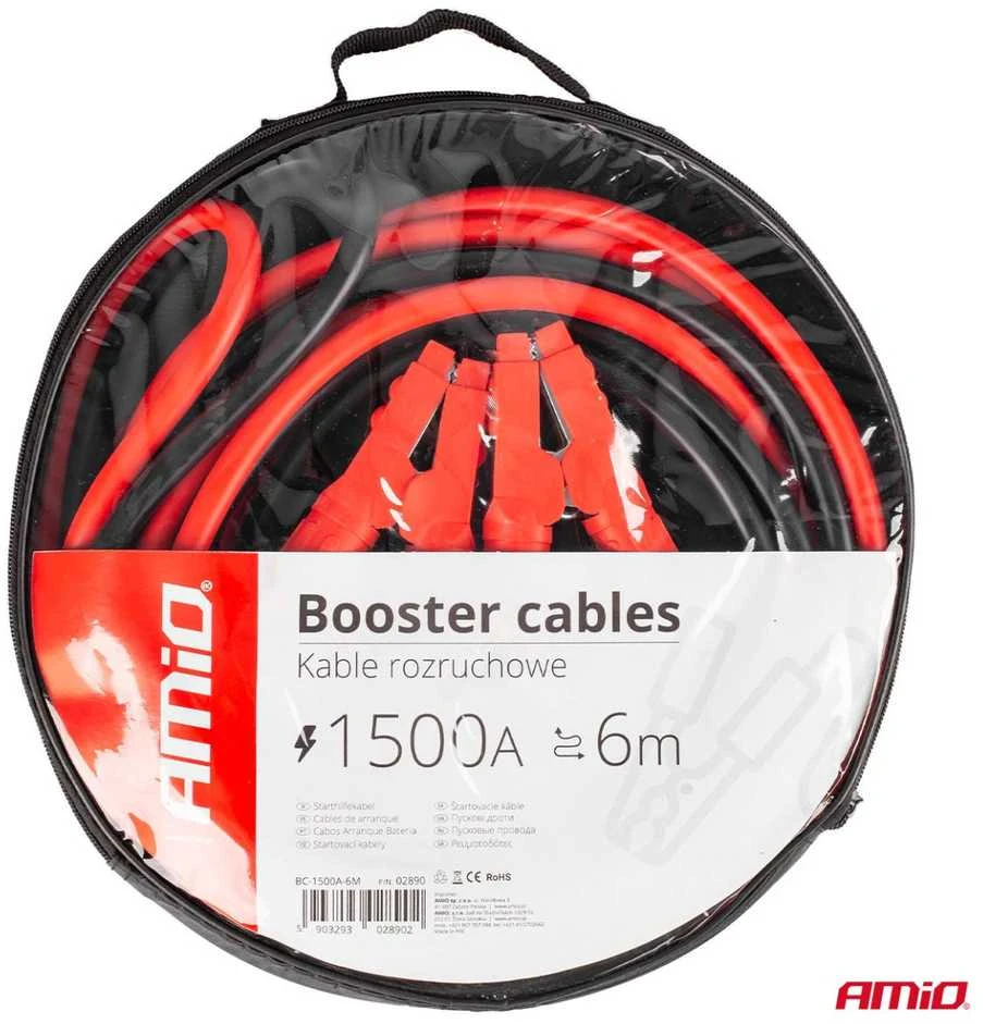 Užvedimo laidai 1500A - 6m AMIO-02890