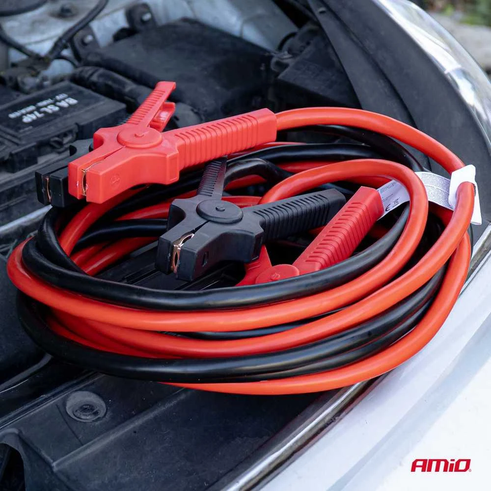 Užvedimo laidai 220A 3m TÜV AMIO-04593