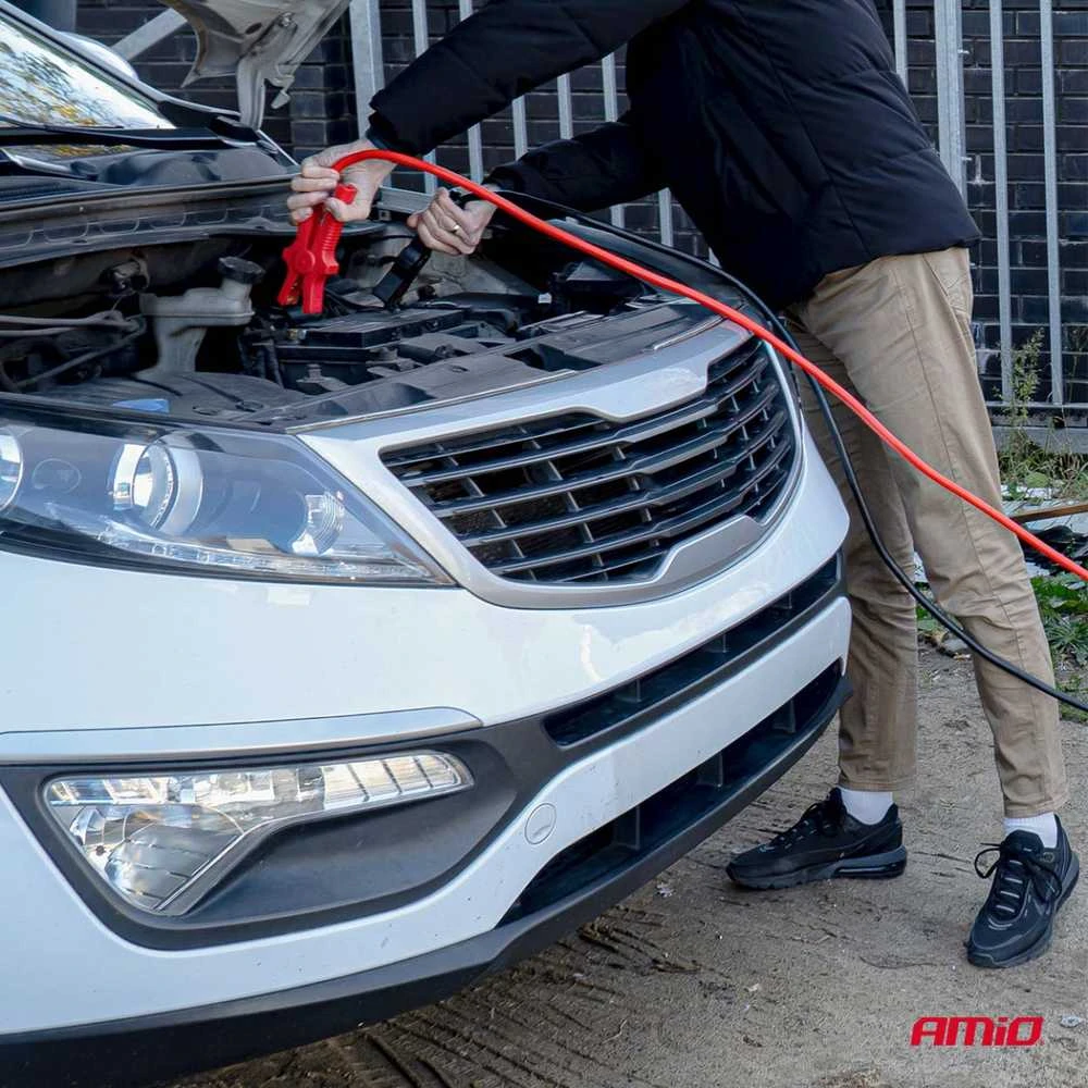 Užvedimo laidai 220A 3m TÜV AMIO-04593