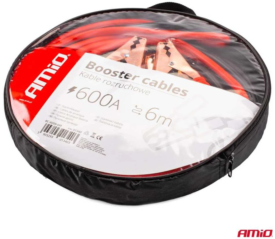 Užvedimo laidai Amio 600A, 6 m