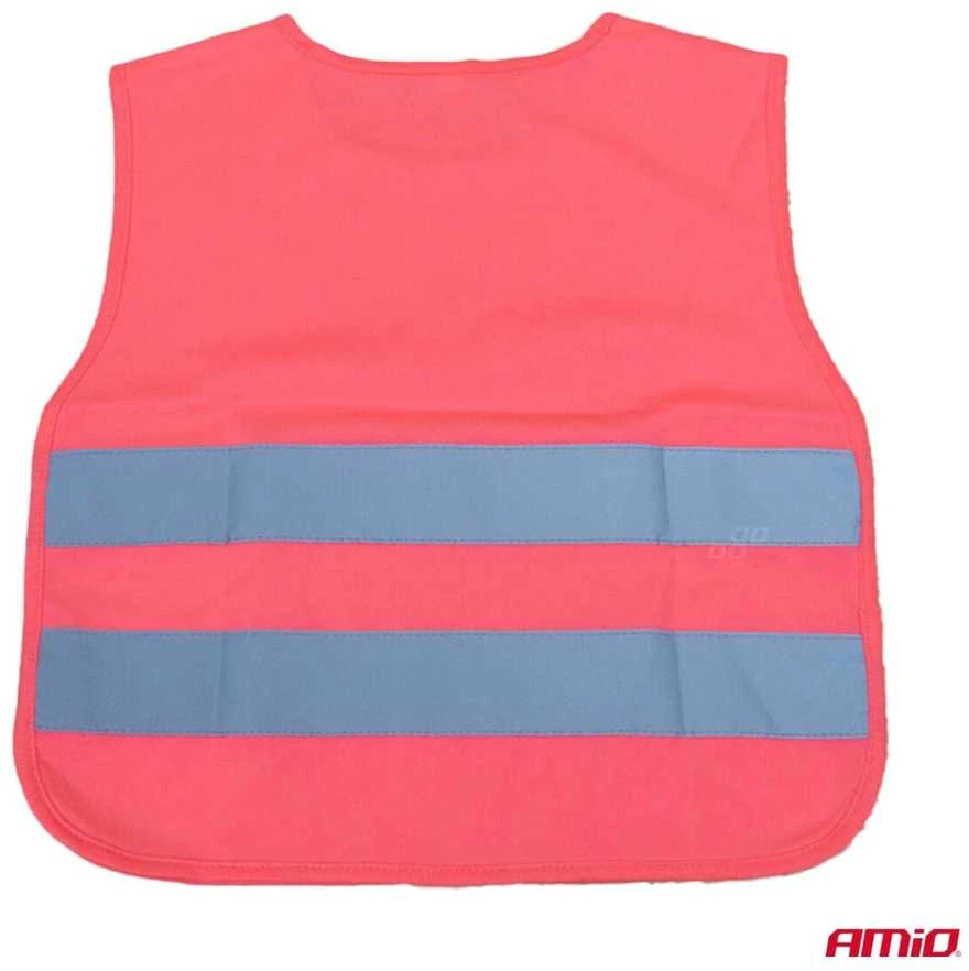 Vaikiška atšvaitinė liemenė SMILE, rožinė AMIO-03988