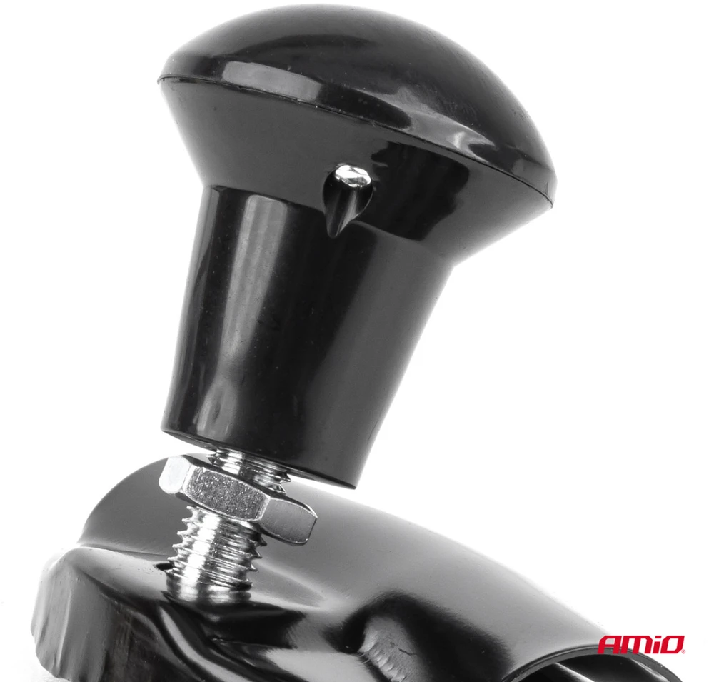 Vairo sukimo rankenėlė, juoda, AMIO-04974