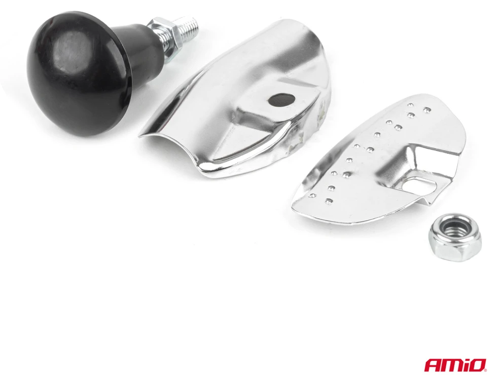 Vairo sukimo rankenėlė, sidabrinė, AMIO-04975