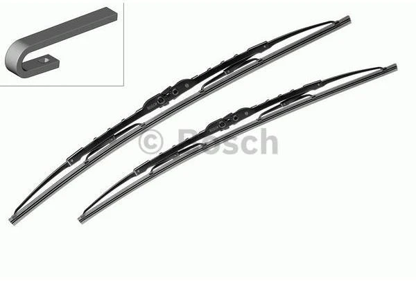 Valytuvų komplektas Bosch Twin 727, 550/475 mm