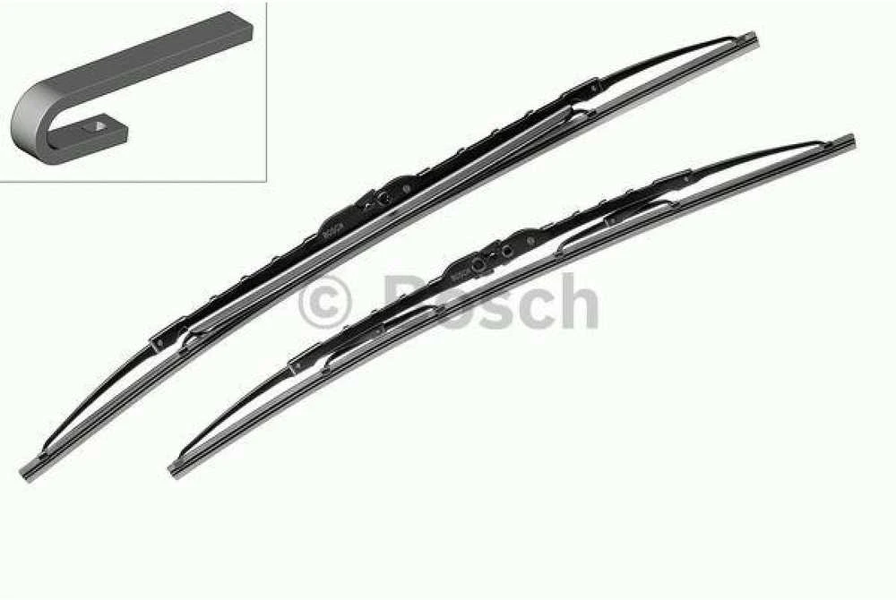 Valytuvų komplektas Bosch Twin Spoiler 706S, 700/500 mm